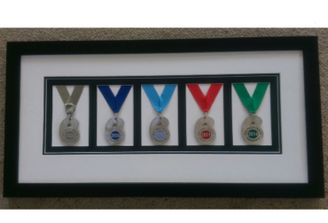 Medals framed