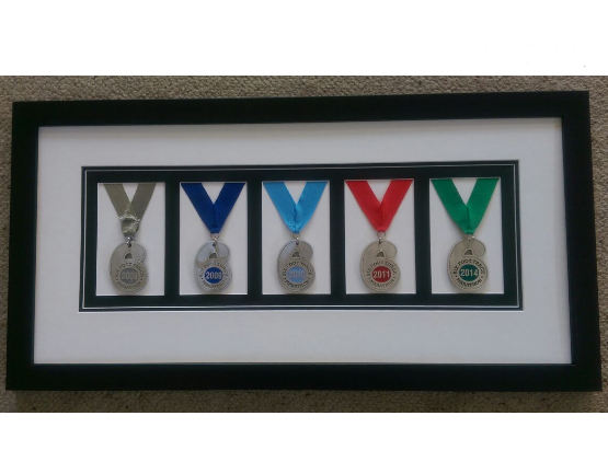 Medals framed